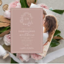 Search for monogram photo invitations Calligraphy