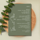 Search for formal dinner menus Sage green
