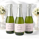 Search for baby shower wine labels Pink