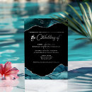 Search for teal blue and silver wedding invitations Trendy