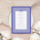 Search for blue border wedding invitations Formal