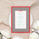 Search for red ribbon wedding invitations Formal