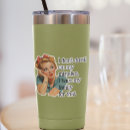 Search for retro humor stickers Housewife