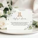 Search for display baby shower invitations Greenery