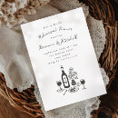Search for whimsical rehearsal dinner invitations Wine
