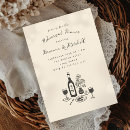 Search for whimsical rehearsal dinner invitations Wine