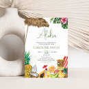 Search for hawaiian baby shower invitations Tropical