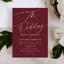 Search for red and white wedding invitations Elegant