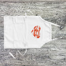 Search for scarlet aprons White
