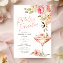 Search for champagne glass bridal shower invitations Rose