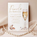 Search for pearl bridal shower invitations Modern