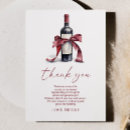 Search for wine thank you cards Vino before vows