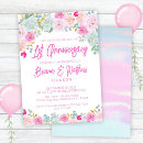 Search for 1st anniversary invitations Floral