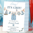Search for sailboat invitations Ahoy its a boy