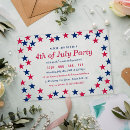 Search for 4th of july invitations Patriotic party celebration