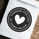 Search for black heart stickers Home homemade hand made