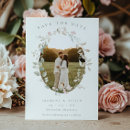 Search for romantic wedding save the dates Botanical