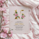 Search for magnolia birthday invitations Pink magnolia flowers