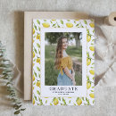Search for lemons graduation invitations Watercolor
