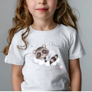 Search for raccoon baby clothes Watercolor