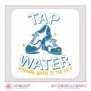 Search for blue bottle stickers Typography