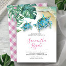 Search for monstera leaf birthday invitations For her