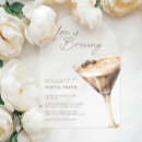 Search for love is brewing shower invitations Brunch