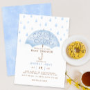 Search for blue umbrella invitations Sprinkle