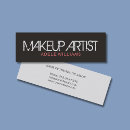 Search for make up artist business cards Minimalist