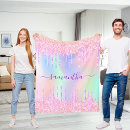 Search for holographic blankets Pink
