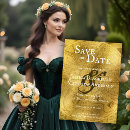 Search for world map save the dates Gold