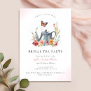Search for garden tea party invitations Bridal brunch