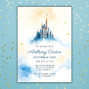 Search for blue prince birthday invitations Fairytale