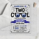 Search for blue sunglasses invitations Two cool
