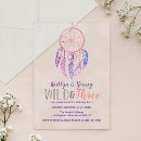 Search for dreaming birthday invitations Boho chic