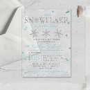 Search for snowflake baby boy shower invitations Silver