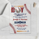 Search for baseball baby boy shower invitations Batter up