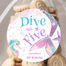 Search for dive stickers Mermaid birthday