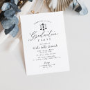 Search for minimal graduation invitations Black and white