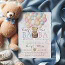 Search for bearly wait gender reveal invitations Blue or pink