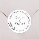 Search for save the date address stickers Modern