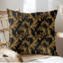 Search for antique gold cushions Black