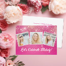 Search for 3 photo birthday invitations Trendy
