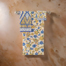 Search for yellow and blue bath towels Floral