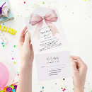 Search for all white bridal shower invitations Pink
