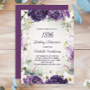 Search for floral 18th birthday invitations Elegant