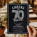 Search for silver 70th birthday invitations Seventy