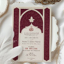Search for burgundy and ivory wedding invitations Couple