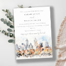 Search for watercolor couples shower invitations Simple minimal