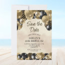 Search for save the date 40th birthday invitations Modern